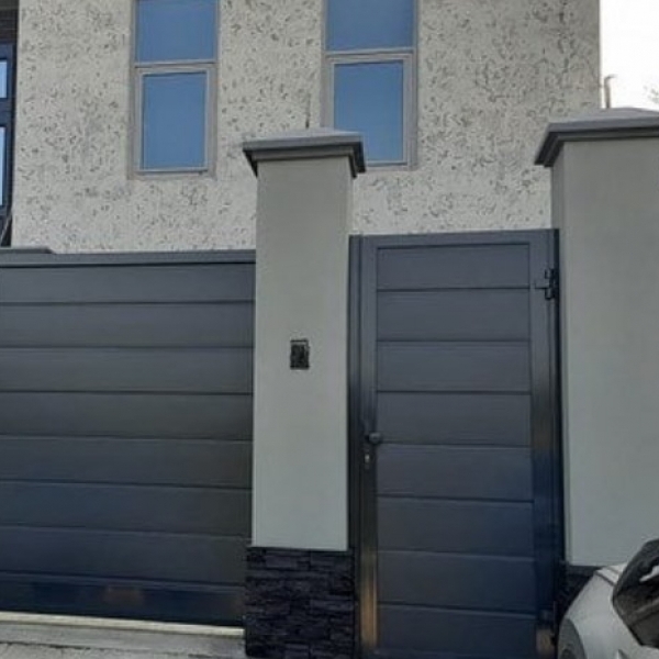 Уличная калитка Алютех Prestige