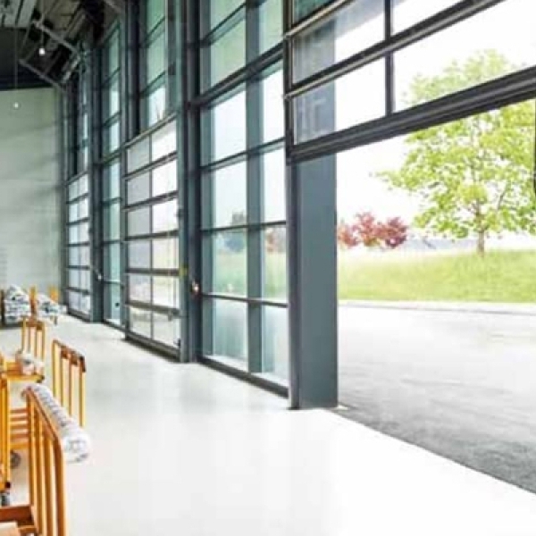 Панорамные ворота Hormann ALR F42 Glazing