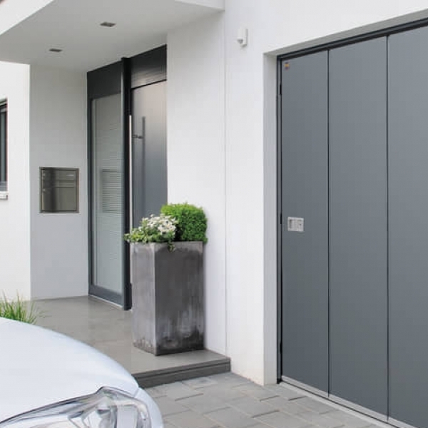 Откатные секционные ворота Hormann