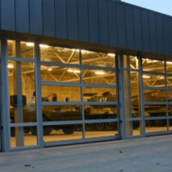 Панорамные ворота Hormann ALR F42 Glazing