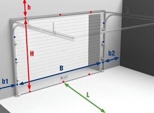 Замер проема ворот, рольставней, шлагбаумов в Ростове-на-Дону | Мир Ворот