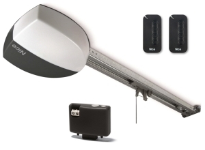 Автоматика для гаражных секционных ворот NICE SPIN22BDKCE (комплект)