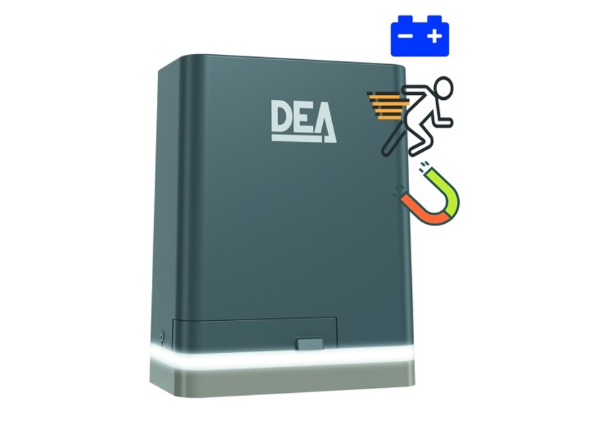 Электропривод скоростной для откатных ворот DEA LIVI 6/24X/M-BOOST