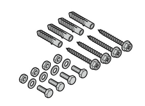 Пакет с крепежными винтами для солнечной батареи SM24-1 Hormann (436443)