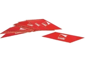 Наклейки светоотражающие красного цвета Came, 24 шт (G0461)