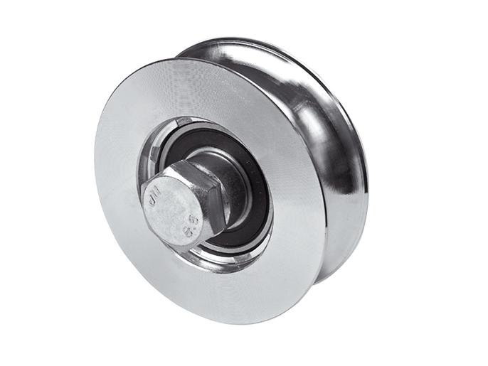 Колесо с подшипником, полукруглое сечение, D-100, до 180 кг Came, WO 1024 (1700030)