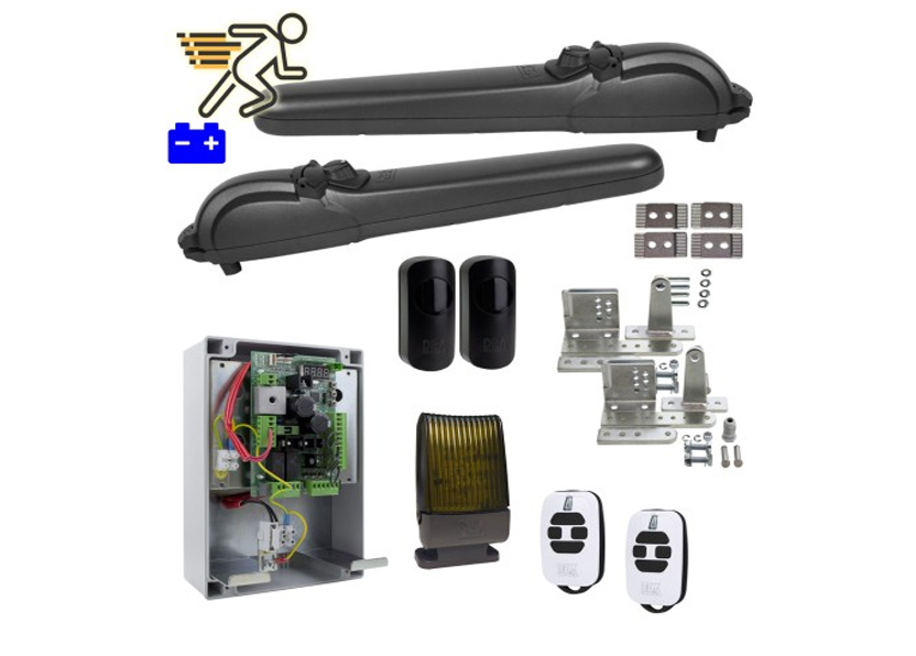 Автоматика для распашных ворот DEA KIT STING/24/BOOST