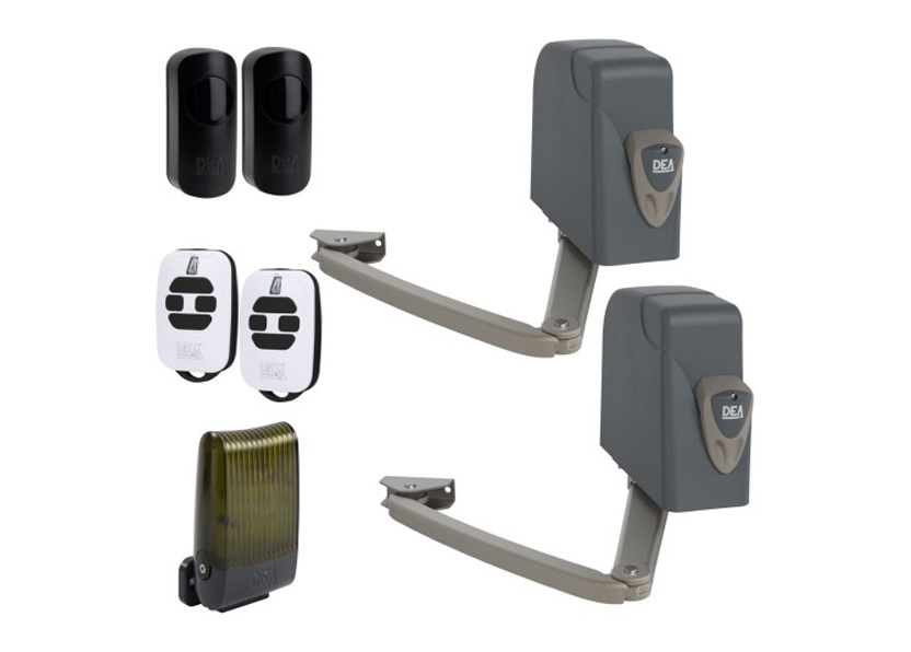 Автоматика для распашных ворот DEA KIT ANGOLO/X (комплект)