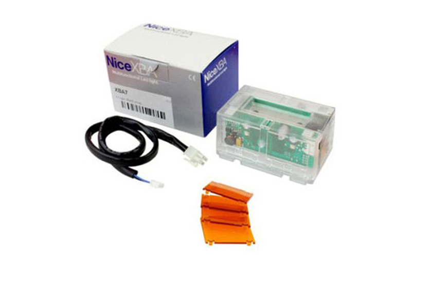 Интегрируемая сигнальная лампа для шлагбаумов Nice XBA7 